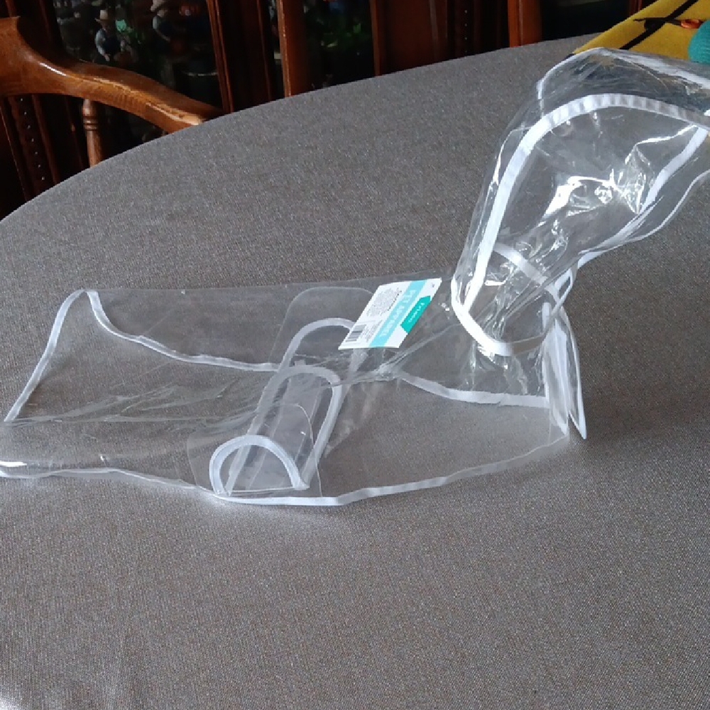 Clear Transparent Pet Raincoat